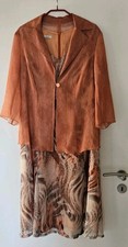 Ärmelloses Sommerkleid mit Blusenjacke Größe 40/42 von  La rochelle Pour Elle