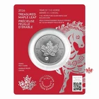 2026 $5 Treasured Silver Maple Leaf: Year of the Horse Privy - Pure Silver Coin