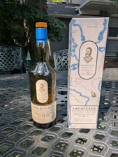 Lagavulin Islay Scotch Whisky Nick Offerman Carribbean Rum Cask  Bottle & Box
