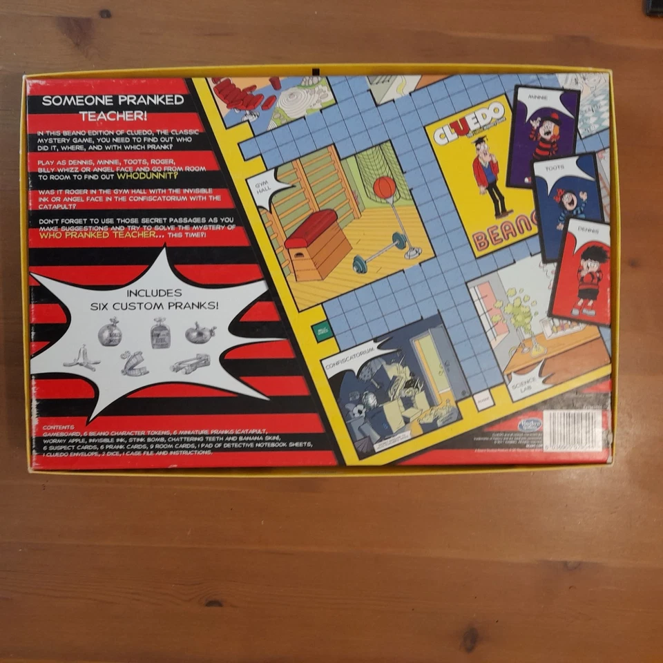 2017 HASBRO WINNING MOVES BEANO CLUEDO - THE CLASSIC MYSTERY GAME - Image 2 of 4