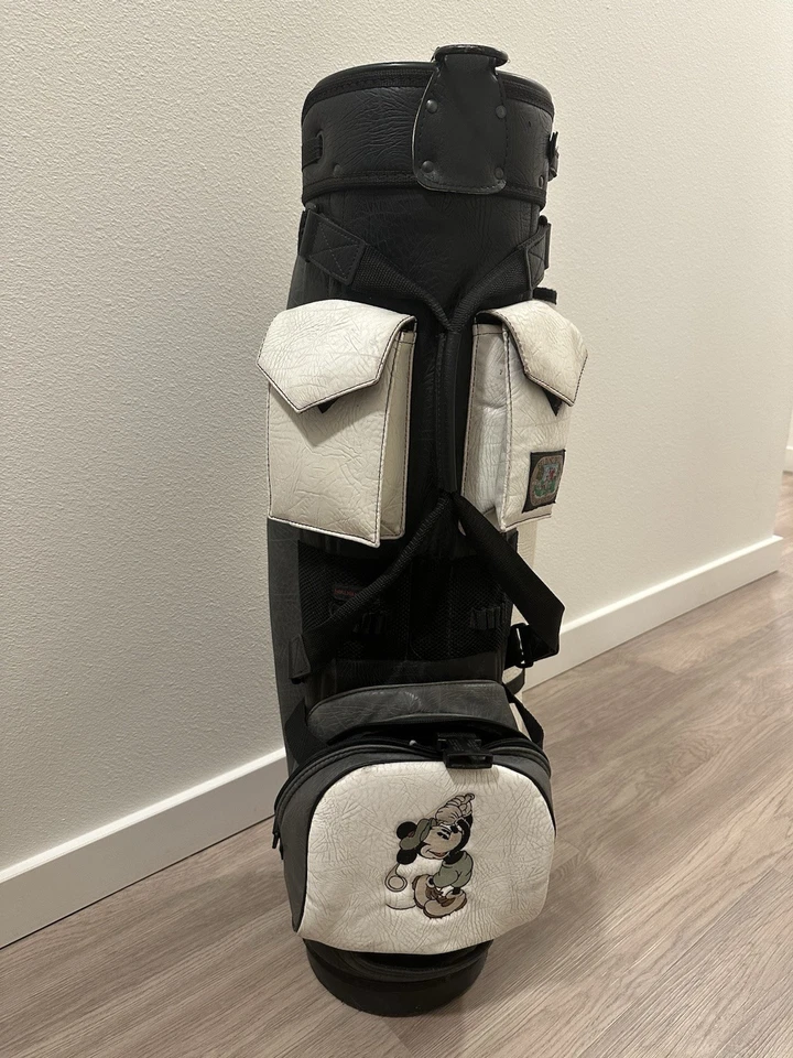 Bolsa de golf vintage Disney Mickey Mouse - Belding Sports - artículo de coleccionista raro Foto 2 de 4