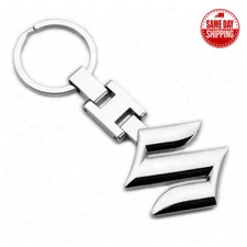 For Suzuki 3D Logo Sport Alloy Car Home Key Keychain Ring Decoration Gift
