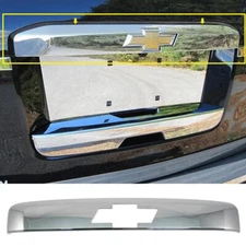 For 2015-2020 Chevy Sububan Tahoe Chrome Upper Liftgate Tailgate Handle Covers