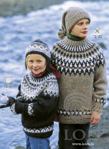 LOPI ALAFOSS ICELAND SWEATER KNITTING 