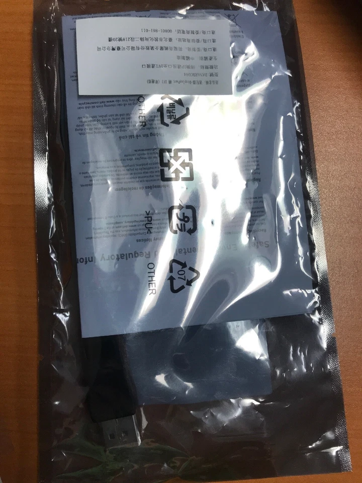 Genuine Dell DisplayPort to DVI Single Link Adapter DP/N: 0KKMYD NIP #13A - Image 3 of 4