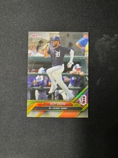2024 Topps Road To Opening Day Riley Greene Gold /24 Collector Pack Exclusive