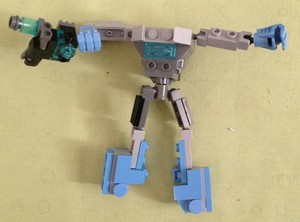 lego blue robot