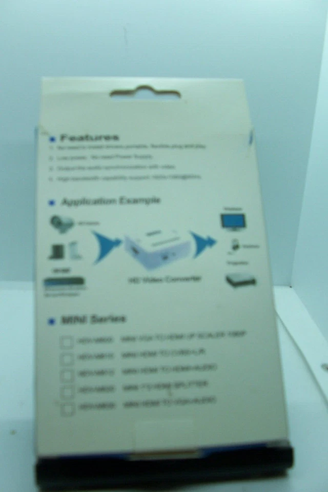 RCA AV to HDMI HD Converter Composite  Audio Video Adapter Wizzo Tech NEW - Image 2 of 4