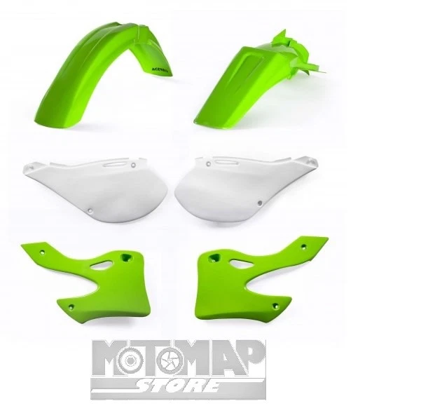 Acerbis Protezioni Telaio X-Grip Kawasaki KX 250F 21-, KX 450F 19 Verde Nero Sid113480