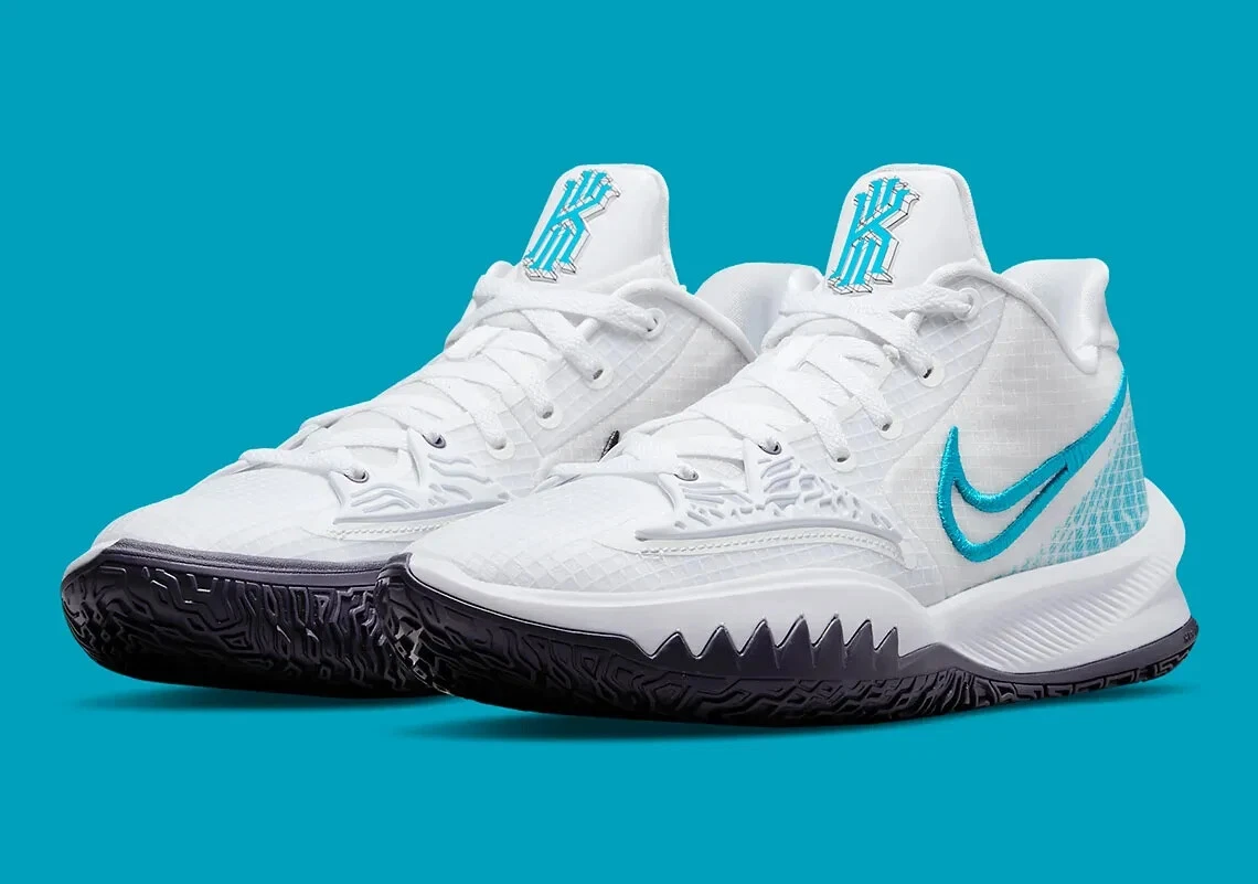 Las mejores ofertas en Nike Kyrie 4 Low White Laser Blue | eBay