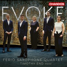 Evoke By Bizet Ferio Saxophone Quartet Cd 2021 Evoke By Bizet Ferio Saxophone Quartet Cd 2021
