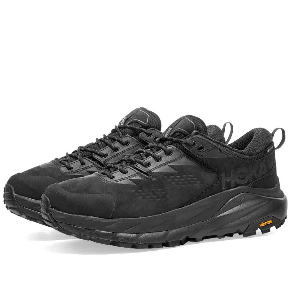 Hoka One One Kaha 2 Low GTX Gore-Tex Black Hiking Shoe 1123190-BBLC - Black  11.5 | eBay