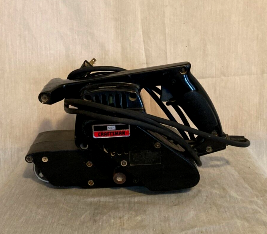 Vintage Craftsman 3 Inch Belt Sander Model 315.11721 Black Tested