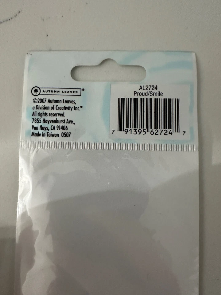 Estampillas transparentes de hojas de otoño de Katie Pertiet ~ Momentos orgullosos ama tu sonrisa 2 piezas Foto 4 de 4
