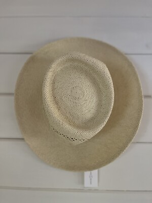 TREASURE & BOND Wide Rim Straw Sun Hat Natural NWT Nordstrom  display picture 3