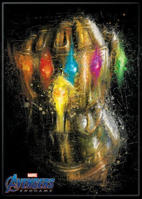 Endgame Infinty Gauntlet PHOTO MAGNET 2 1/2'' x 3 1/2 ITEM: 73186MV Ata-boy 