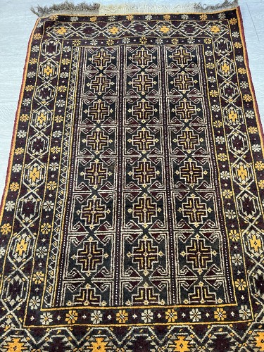 Wunderschöne Handgeknüpfte Afghane Carpet Baluch Balutsch Ca 140X86 cm - Bild 3 von 11
