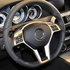 For 2012-14 Mercedes Benz W204 W207 W212 C-Class C350 Steering Wheel Trim Cover