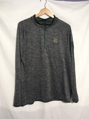University of Vermont Catamounts UVM Collosseum 1/4 Zip Top Pullover Men's Large