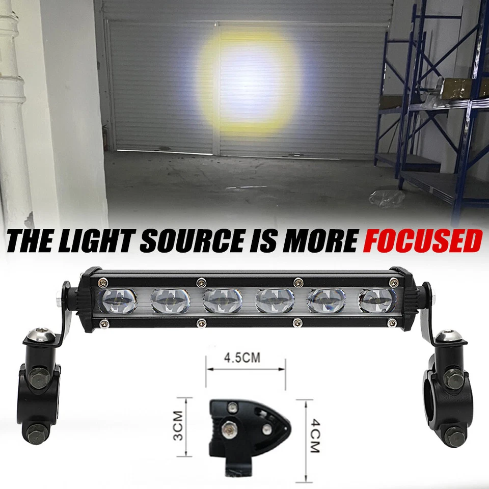 60W LED Headlight Kit Plug&Play For Kawasaki KLX140 KLX140L 2008- 2020 2021 2022 - Image 2 of 4