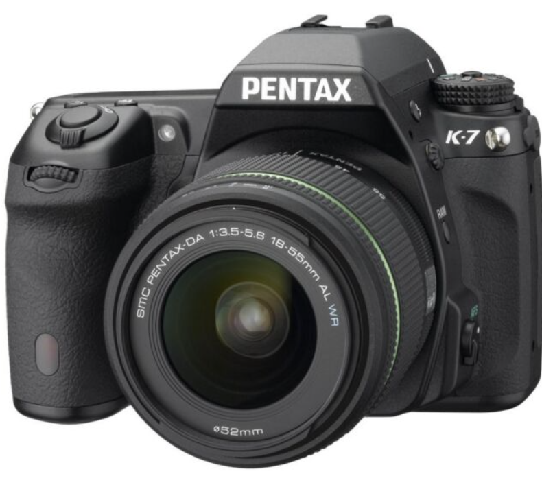 ぬ*ち様 PENTAX K-7 ダブルズームキット18-55mm 50-200m USED Pentax K K-7 Camera - Black (Kit w/ WR 18-55mm Lens