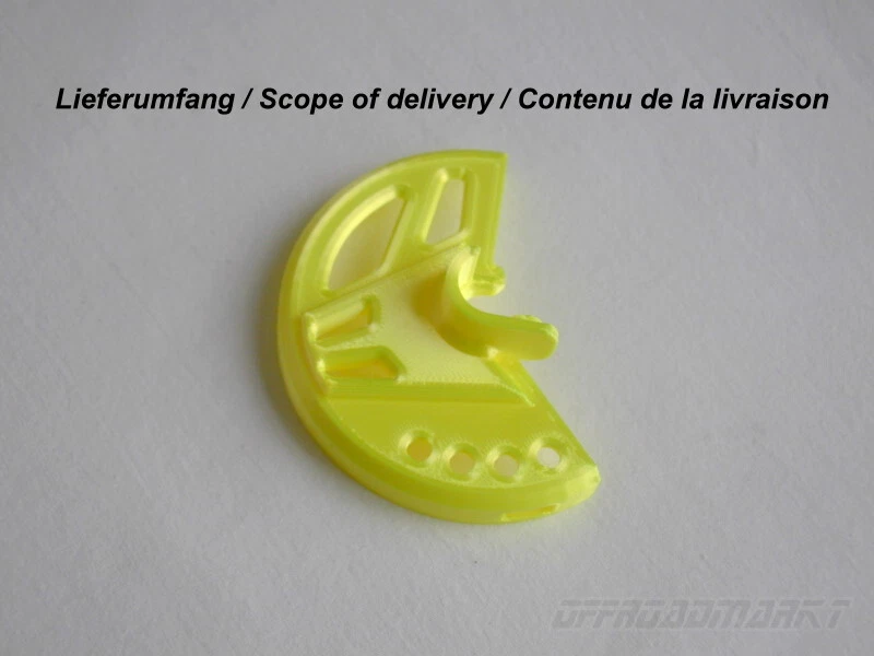 Losi Promoto SM FXR Upgrades Front Brake Disc Cover  1/4 RC Supermoto Motorrad - Bild 4 von 4