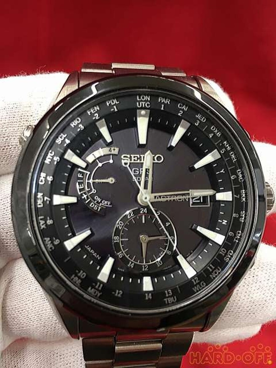 2029 SEIKO 動品　アストロン　7X520AA0 Seiko Astron 7x52-0AA0 Titanium GPS Solar Quartz Watch 45mm