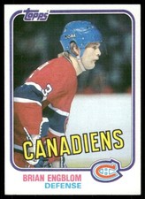 1981-82 Topps - Brian Engblom #10