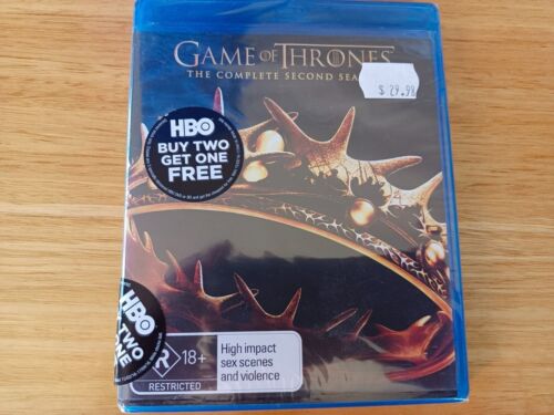 GAME OF THRONES SEASON 2 : NEW Blu-Ray - Picture 1 of 2