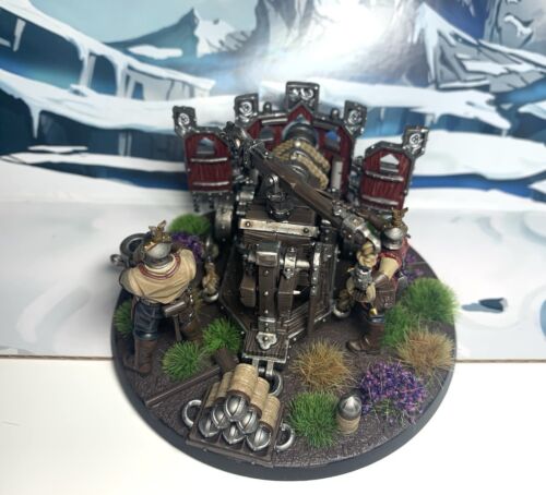 warhammer aos age of Sigmar cities of sigmar IRONWELD GREAT CANNON made to order - Picture 3 of 10