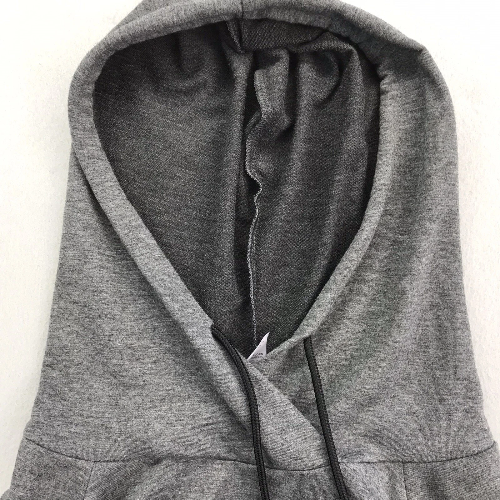 VETEMENTS Marika Felpa con Cappuccio Donna Grande Grigio Activewear Pullover