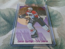 1994-95 Flair Center Spotlight Eric Lindros #7 PHILADELPHIA FLYERS