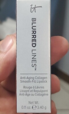 IT Cosmetics Blurred Lines Anti Aging Collagen Smooth Fill Lipstick * BRAVE *