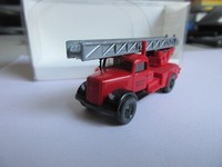 Wiking 1:87 8620122 Opel Blitz Feuerwehr Drehleiter, Unbespielt !!!