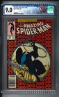 Amazing Spider-man #300 (1988) CGC 9.0 OW-W Custom Label, Newsstand, 1st Venom!