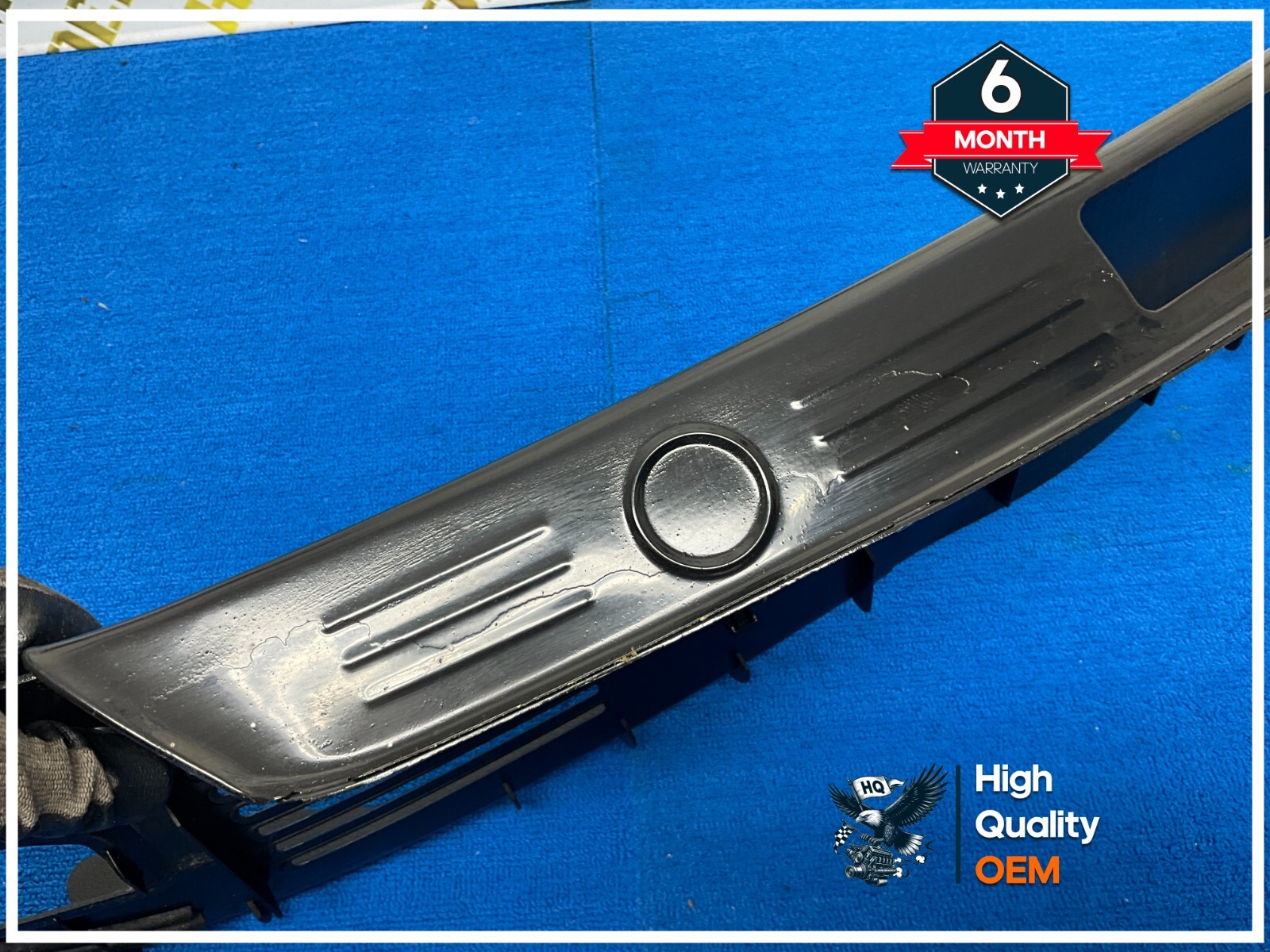 2007 - 2010 BENTLEY CONTINENTAL GTC GATE TRUNK LOCK COVER SILL SCUFF PANEL OEM