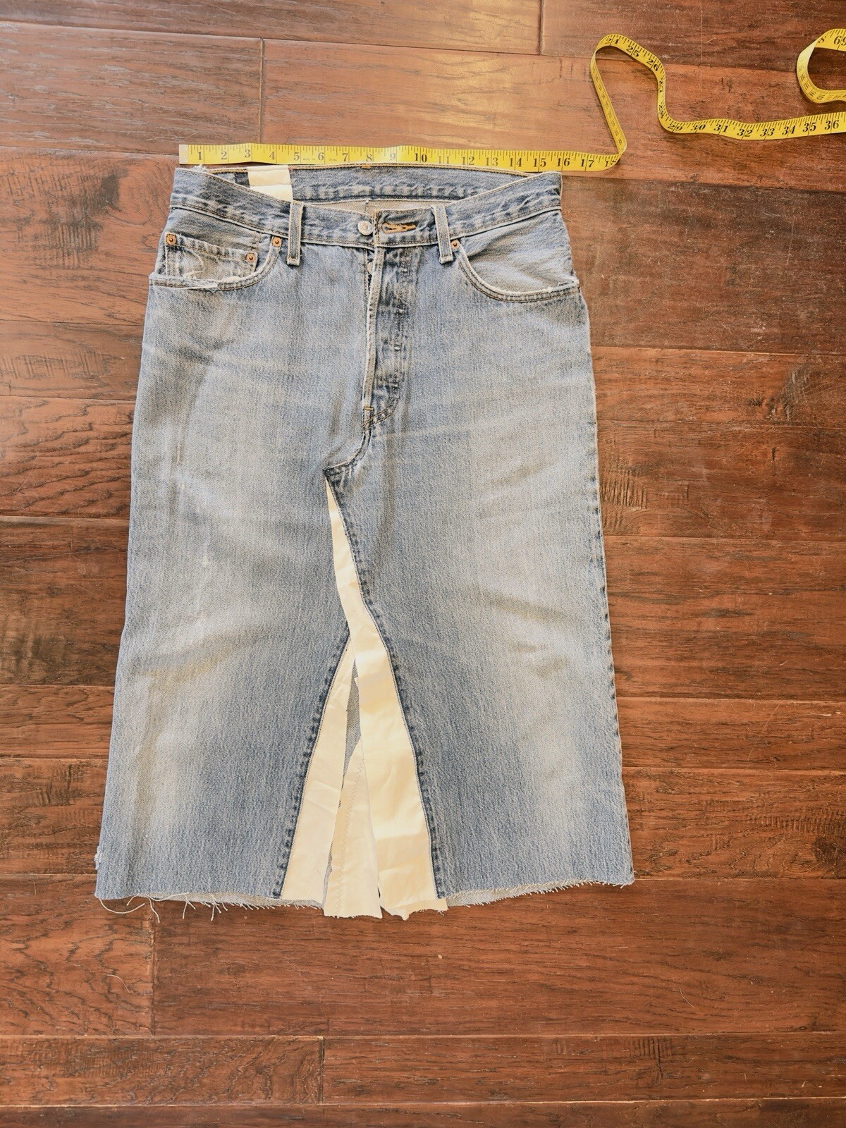 Jeans Skirt  Size 30”-image