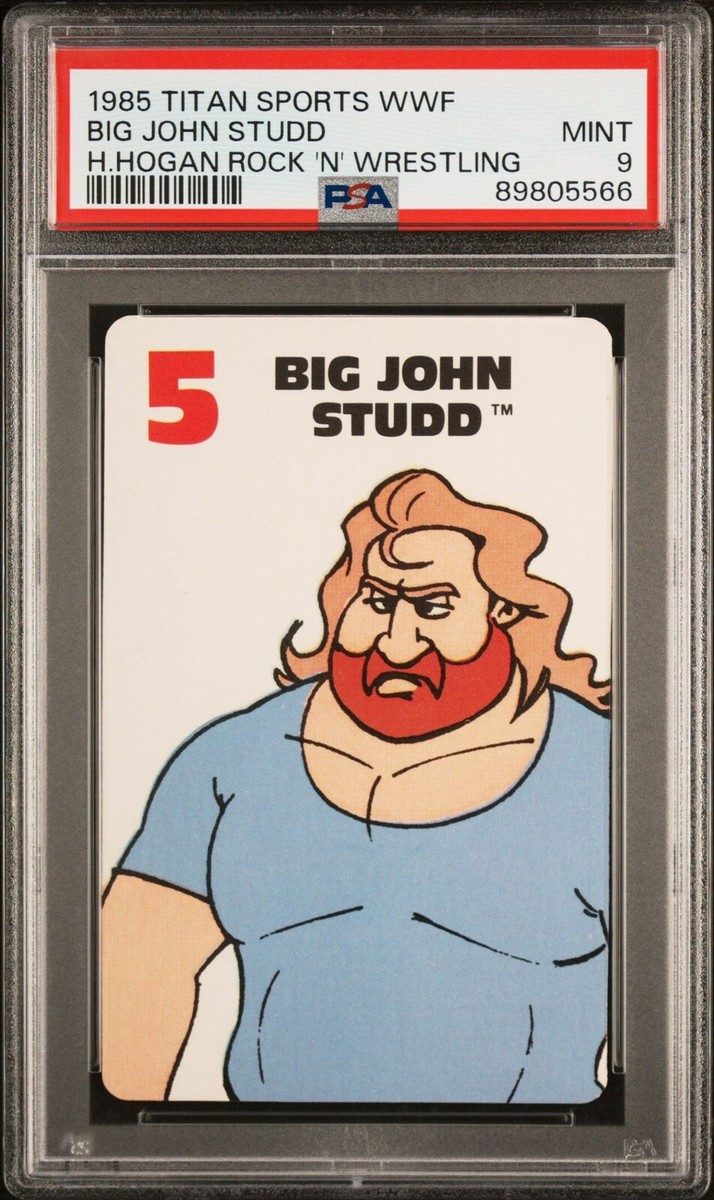 1985 Titan Sports Hulk Hogan's Rock 'n' Wrestling Big John Studd