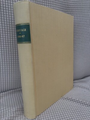 Heritage Magazine The British Review -9 Book 1986-1987 9 Bound Issues One Volume