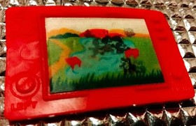 [Super Rare!] Cosmos Game Watch Type Eraser Set of 4