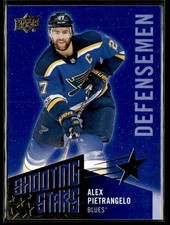 2018-19 Upper Deck Shooting Stars Defensemen Alex Pietrangelo St. Louis Blues