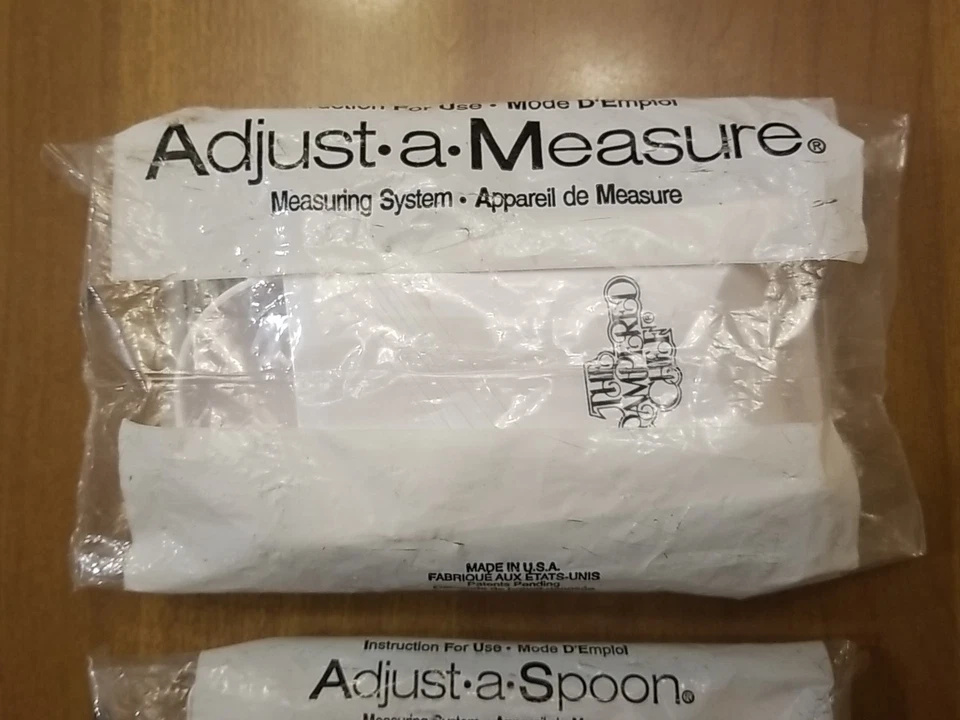 Pampered Chef Adjustable Measuring Cup Spoons Set Tablespoon Teaspoon White NIP - Image 2 of 4