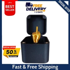 Middle Finger in A Box Funny Surprise Box Pop Up Novelty Fun Festival