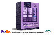 Kit Cadiveu Home Care Plastica dos Fios Liso Magico Shampoo Cond Post Sealing