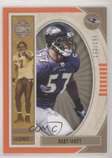 2019 Panini Legacy Legends Orange 133/199 Bart Scott #121 nz0