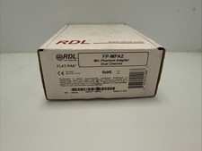 RDL FP-MPA2 Dual Mic Phantom Adapter Dual Channel