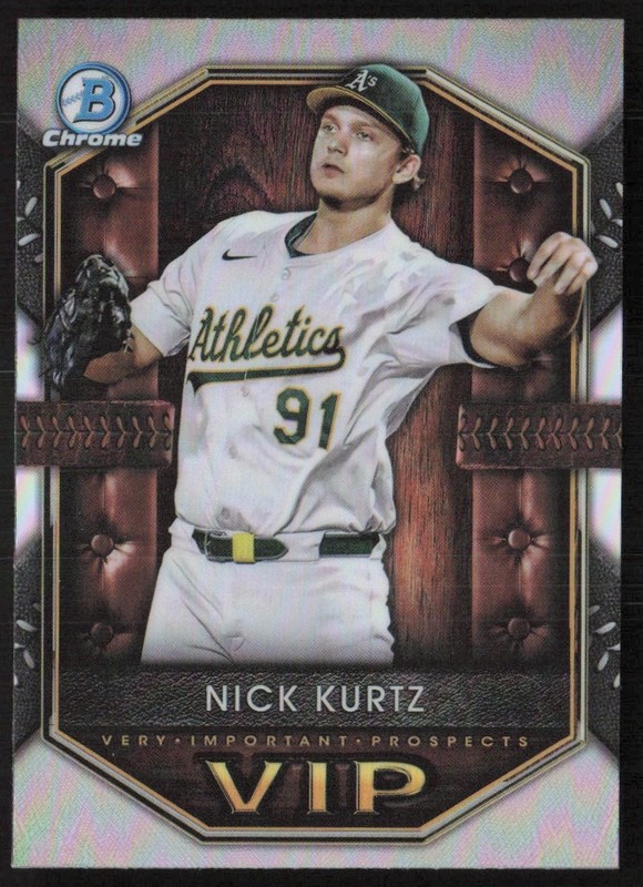2025 Bowman Very Important Prospects Nick Kurtz Rookie #VIP-2 GS1-2