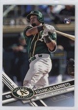 2017 Topps Update Father's Day Powder Blue 27/50 Franklin Barreto #US279 2d9