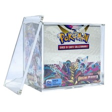 Teca Case in Plexiglass Trasparente Magnetico Display Box 36 Bustine Pokemon