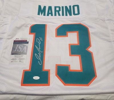 #ad #ad Dan Marino Autographed Custom Miami Dolphins Jersey. JSA. $299.00